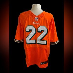 Nike On Field Miami Dolphins #22 Reggie Bush Jersey - 44 G